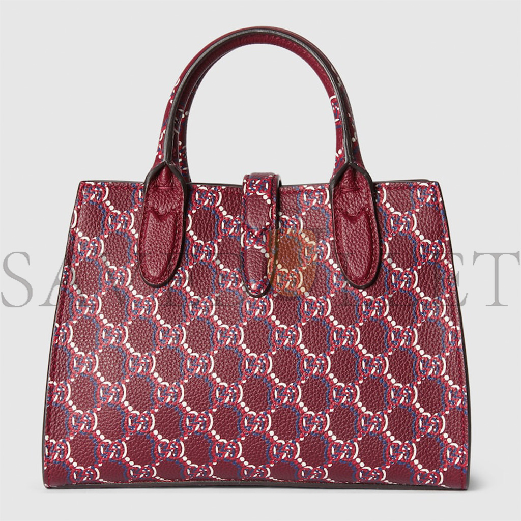 GUCCI SMALL TOTE BAG WITH GG SHADOW 795349 AADWH 8646 (24*17*8cm)